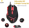 Free Sample EasySMX V18 Optical Gaming Mouse 4000 DPI with LED Light 9 Buttons Fire/Sniper Button Weight Tuning Set
