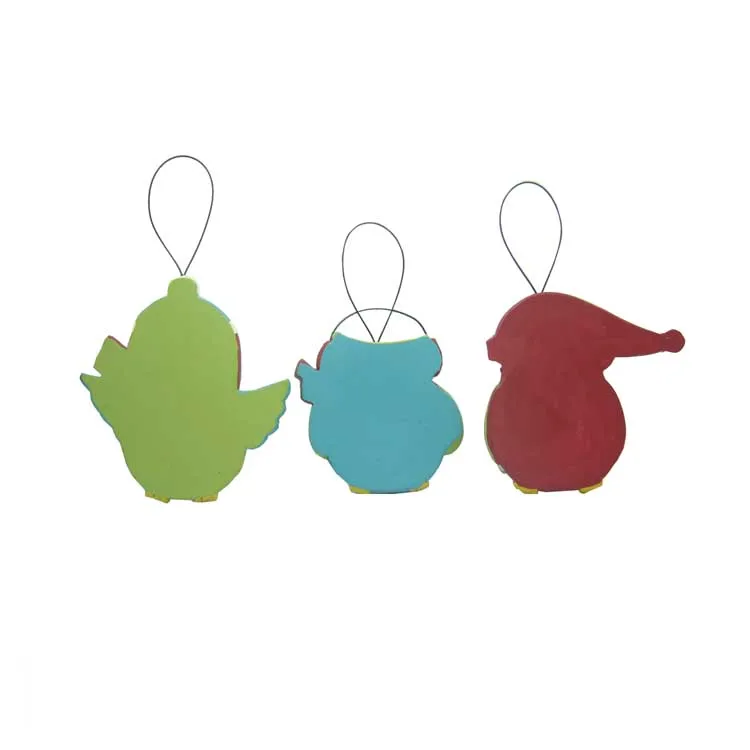 Holiday decoration hanging bird imported christmas tree ornament
