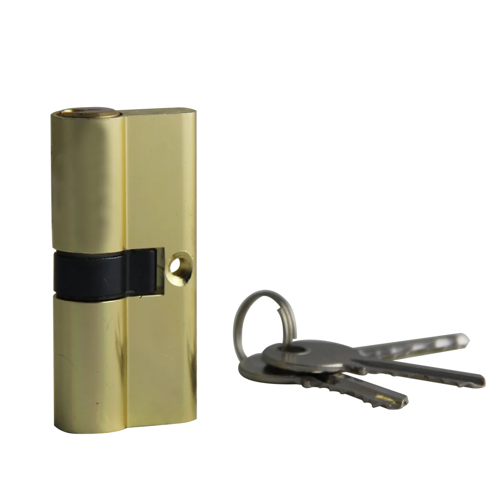 
70mm euro profile brass lock cylinder 