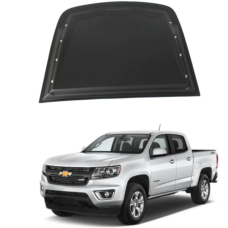 Colorado 2017 Hood Scoop Cover Matte Black For Chevy Holden Colorado S10 Scoop