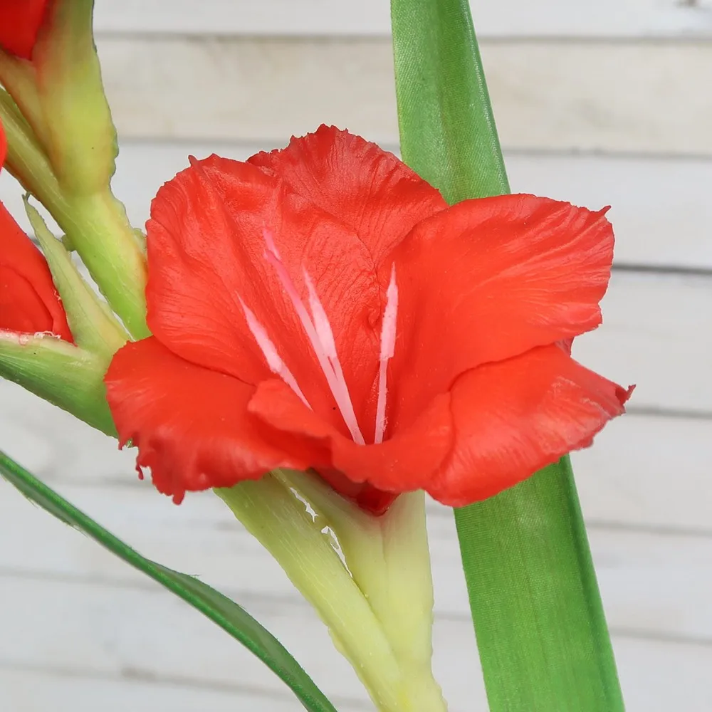 100cm Length Real Touch Artificial Gladiolus Flower Real Touch Flowers