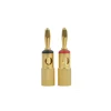 RQSONIC BC001G Speaker Cable Wire Banana Plug Jack Connector