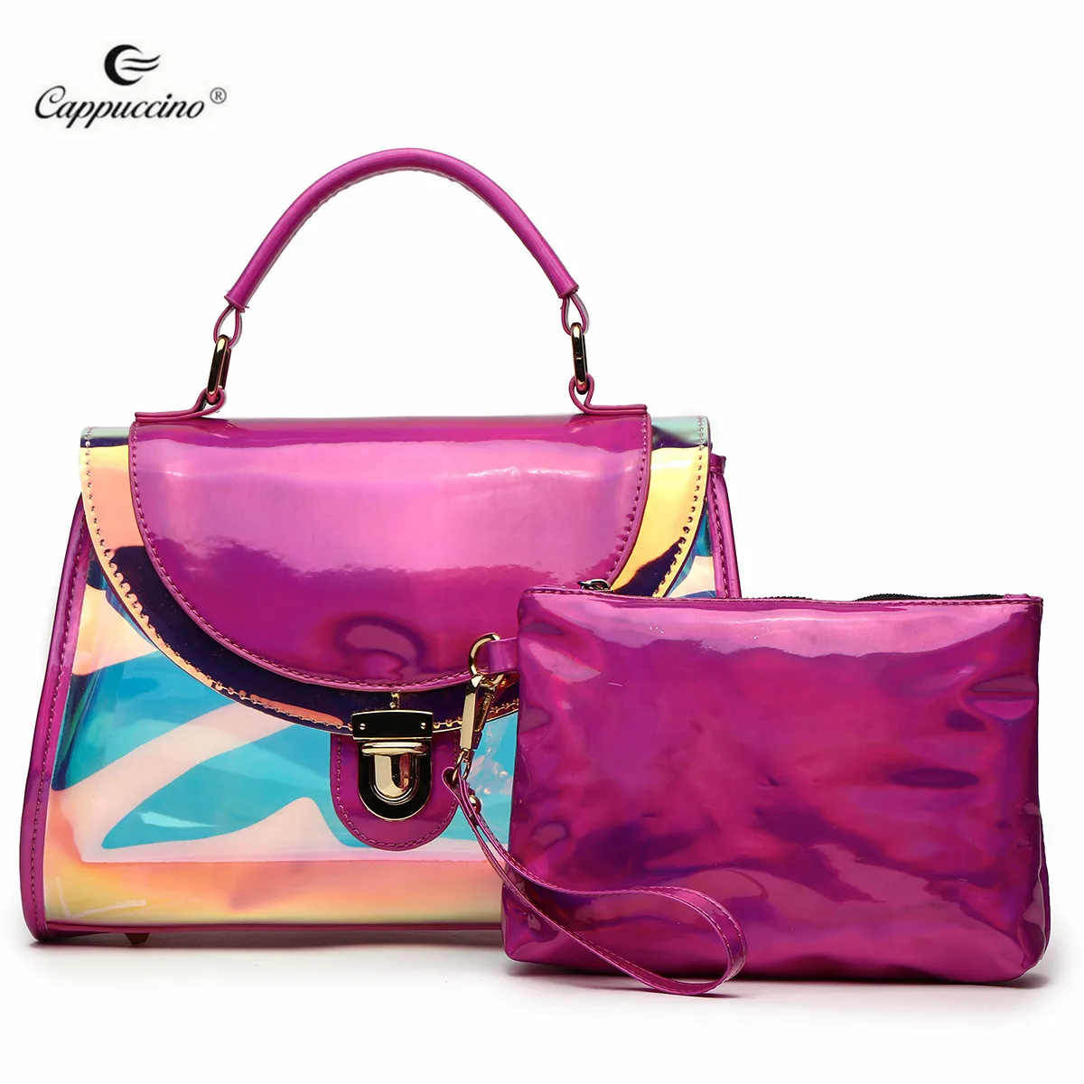 2019 Cappuccino Commercio All'ingrosso Di Marca Ologramma Shoulder Bag Tote Faux Borsa In Pelle 2 in 1 Satchel Bag Buy 2 in 1 Borsa Borsa,Sacchetto 2019 Cappuccino Commercio All'ingrosso Di Marca Ologramma Shoulder Bag Tote Faux Borsa In Pelle 2 in 1 Satchel Bag Buy 2 in 1 Borsa Borsa,Sacchetto
