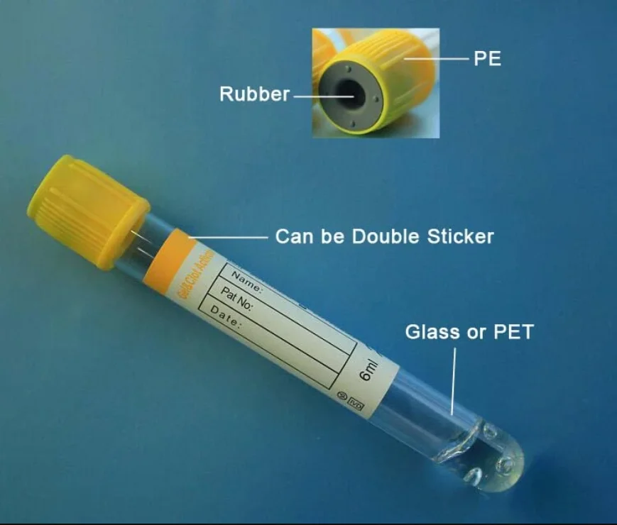 blood collection tube cap