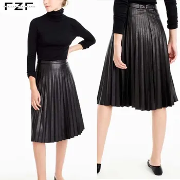 zwarte rok midi