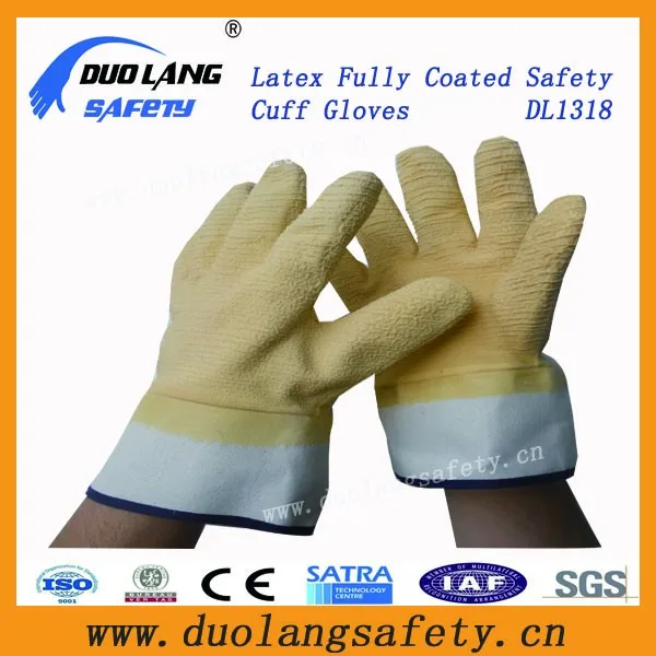 Used For Concrete/brick/lumberhandling Latex Coated Gloves Hot Sale