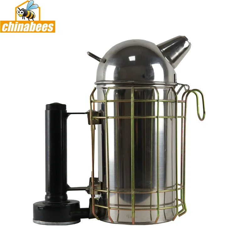 Stainless Steel Smoke Sprayer Bee Smoker Apiculture Beekeeper Dedicated Smoked Bee Beekeeping 6521