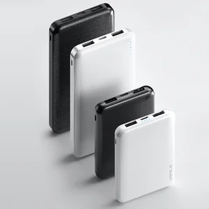 Ultra Thin Mini Digital Power Bank Dual USB Ports