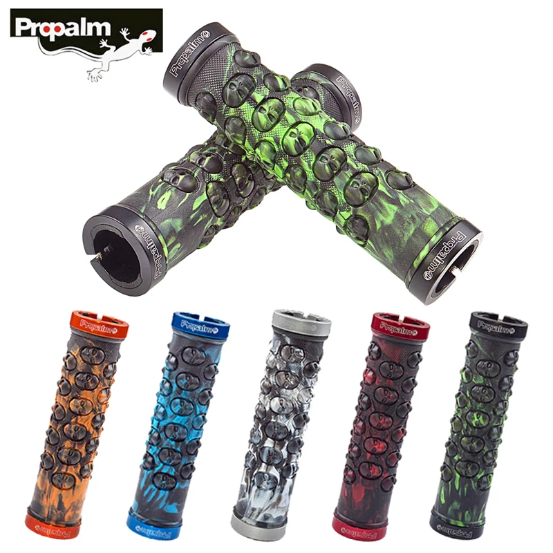 

Propalm Bicycle Grips Anti-Skid Comfortable Bike Handlebars Grips Lock-on Mountain Road Bike Handle Bar Grips For Cycling