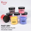 Fast drying no need activator to dry nail dipping powder for acrylic nails