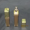 Square Airless Bottles/men's shave gel airless bottles gold bottle/Pump Sprayer