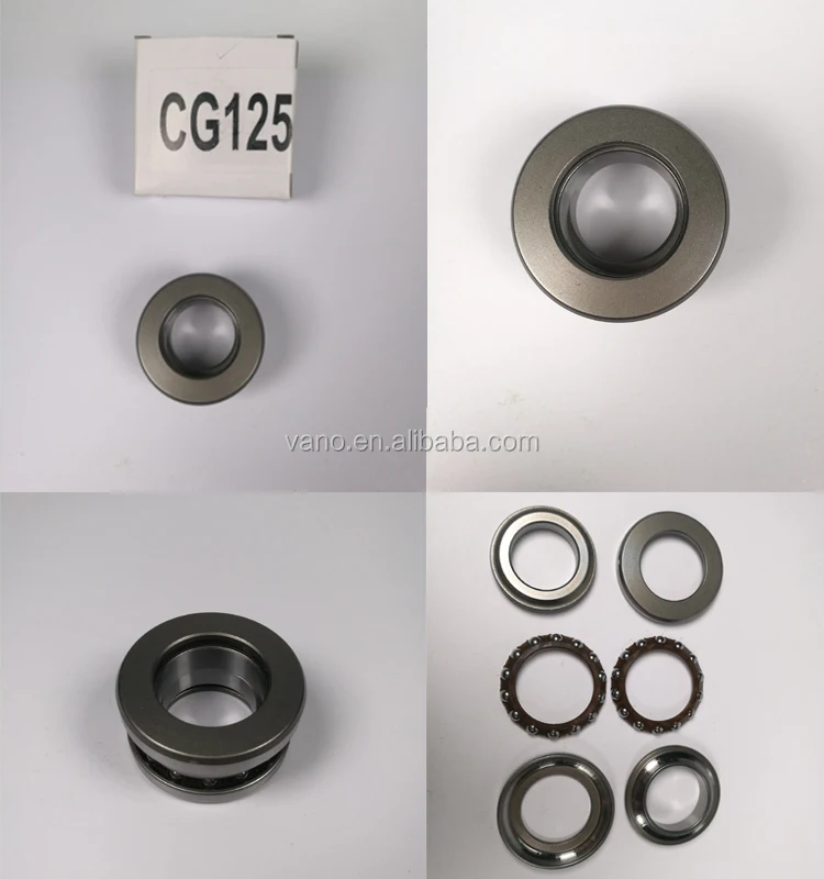 Motorcycle Steering Column Stem CG125 Ball Race Bearings