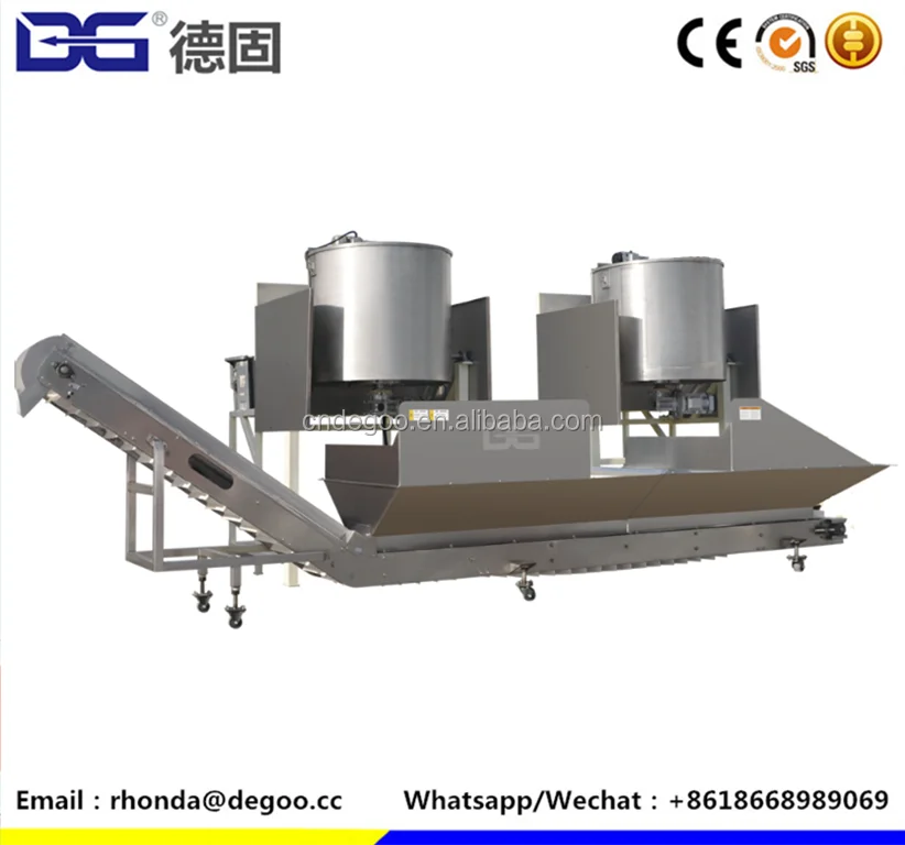 
High quality chocolate pop corn machine caramel pop corn production line 