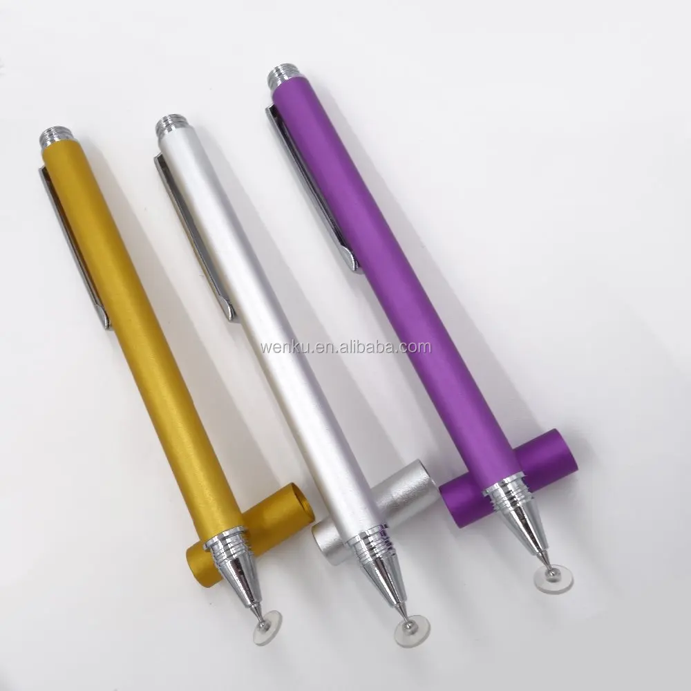 

Metal Fine dick tip stylus metal touch screen stylus pen for tablet and phone