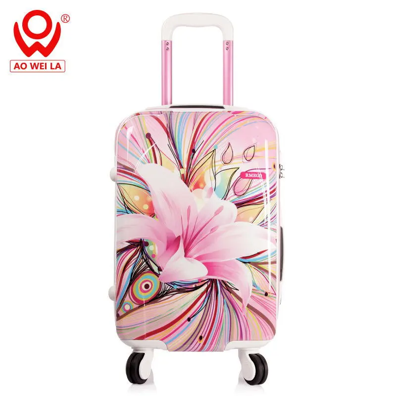 
Girls Hard Trolley Suitcase,Hard Luggage Easy Trip Suitcase 