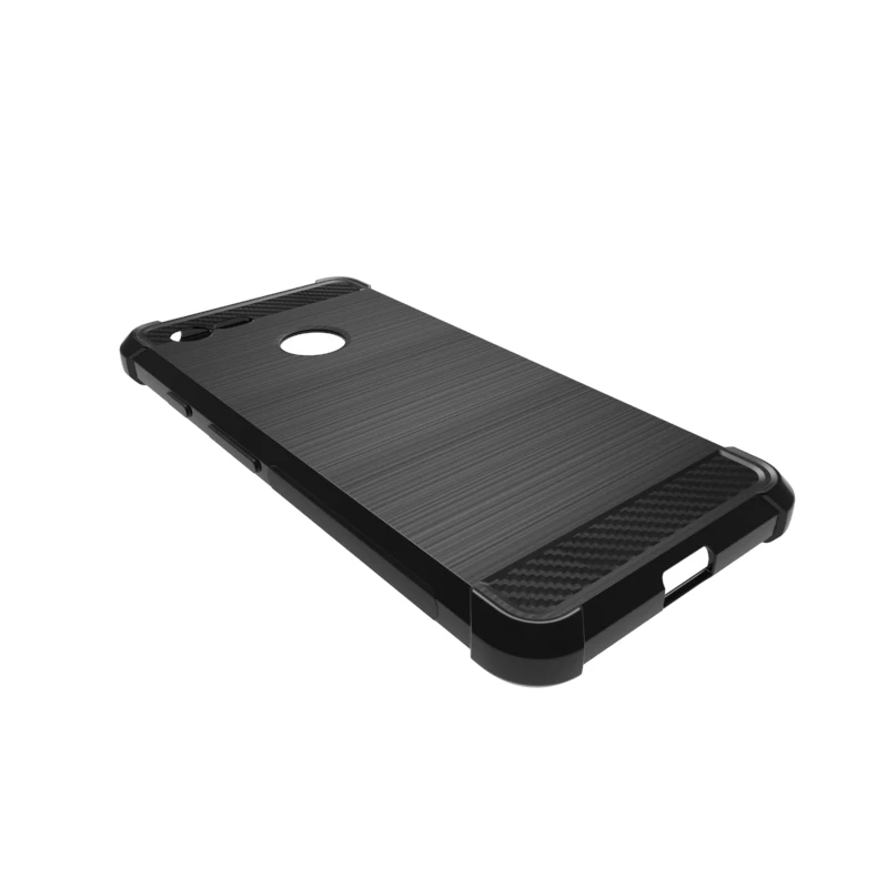 newstyle Carbon Fiber Cover soft Tpu Brushed case For Google Pixel 3