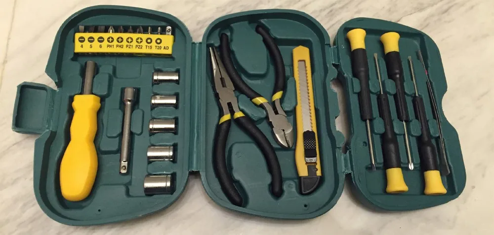 25PCS household hand tool kit