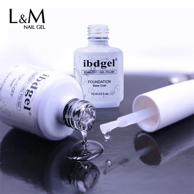 

L&M clear Base Top coat wholesale gel uv nail polish china