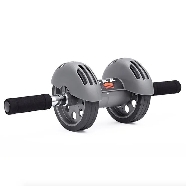 

Fitness equipment gym home rebound exercise wheel ab roller, Grey