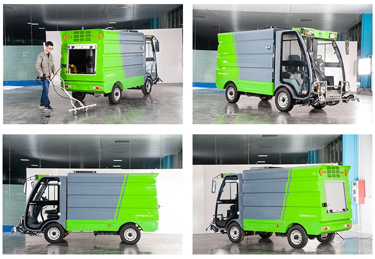 ART-Q9 Garbage vehicle high pressure city street washing truck High Quality Electric High Pressure Washer