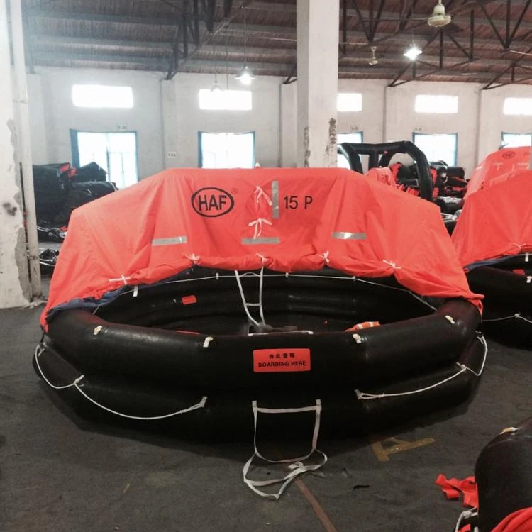 
SOLAS inflatable life raft low price liferaft marine inflatable raft 