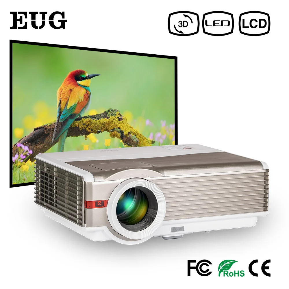 

4200 Lumens led lcd HD high quality video projector with HDMI USB VGA port
