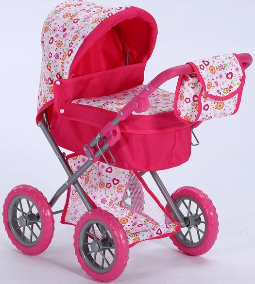 New Style Removable Carrycot Baby Doll Stroller Pram Toy Custom