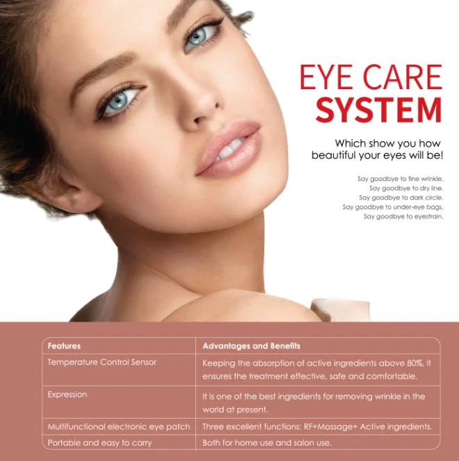 bonni RF therapy treatment eye care system for salon and clinic home users