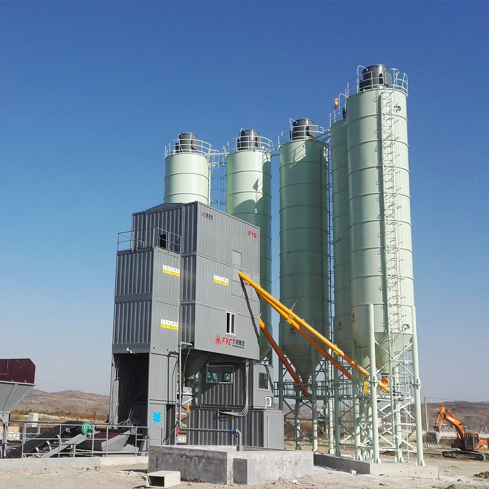 售后保修自动 180立方米/h 混凝土配料厂价格出售