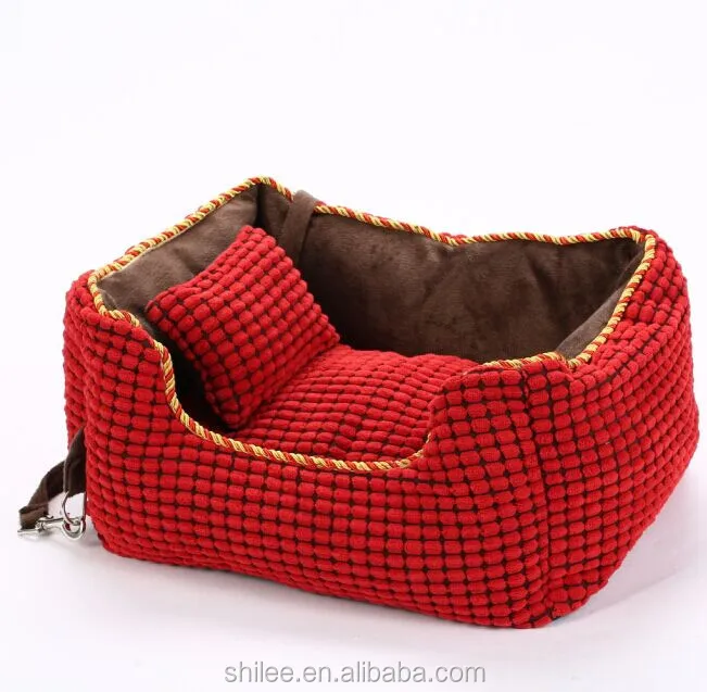 

Fashion luxury pet bed pillow, Dog bed with pillow core