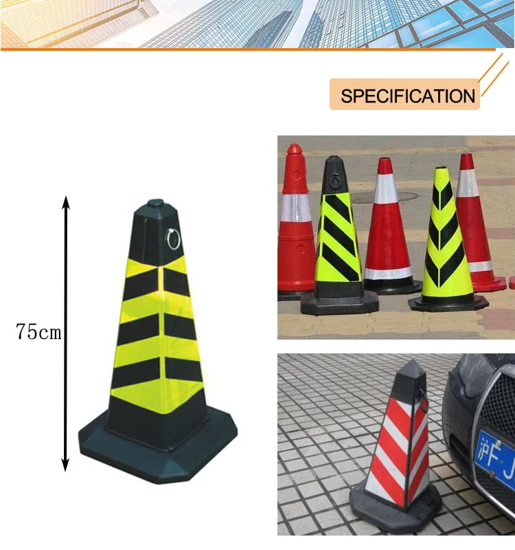750mm Reflective Black Base Pe Traffic Cones Buy Traffic Cones,750mm