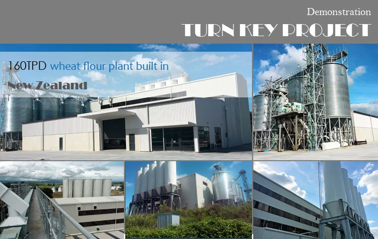 Teff Flour Mill Screen Size 0.2Mm Flour Milling Machine Powder