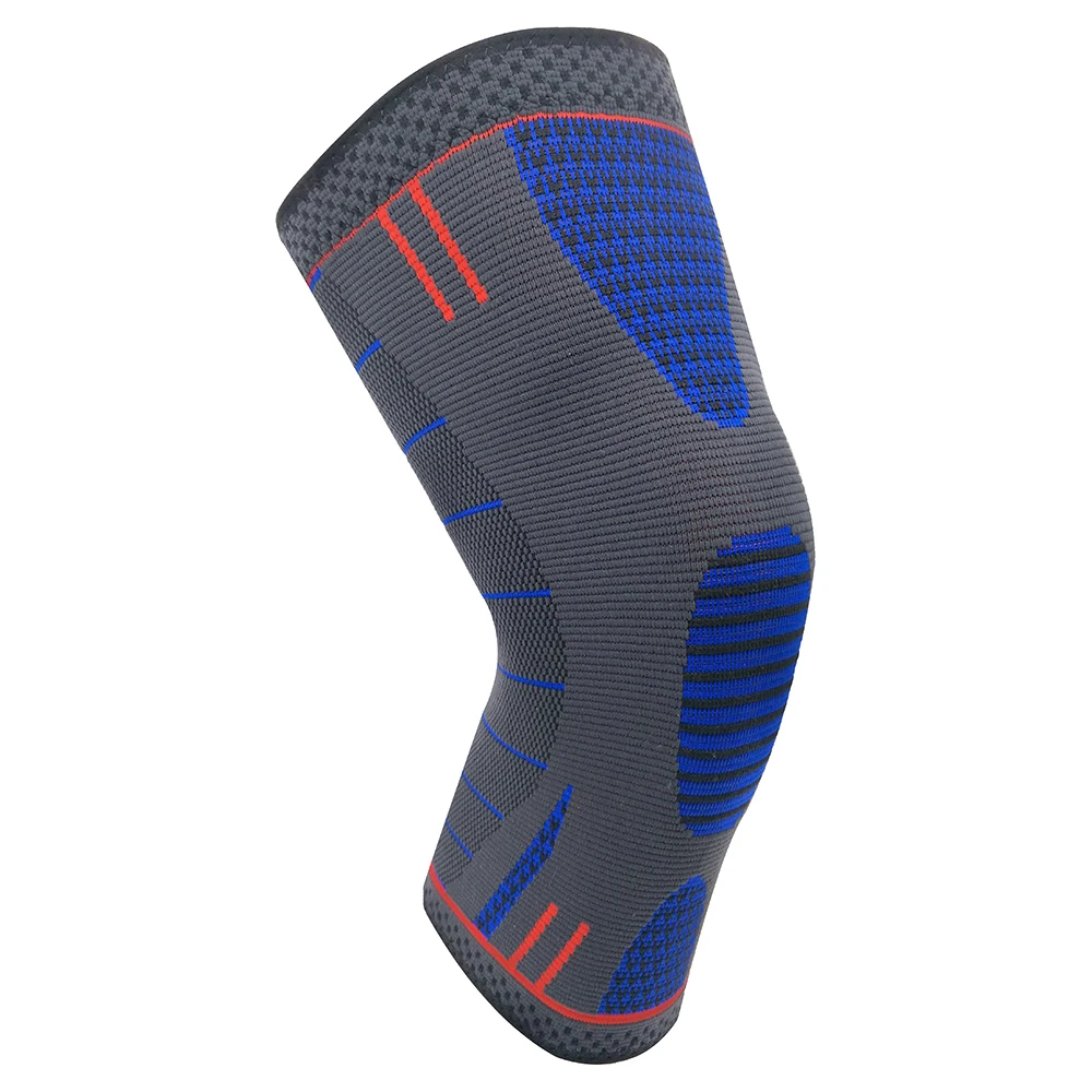 

Nice Design Neoprene Black Style Adjustable Protective Running Hinged Knee Support, Dark grey;accept custom colors