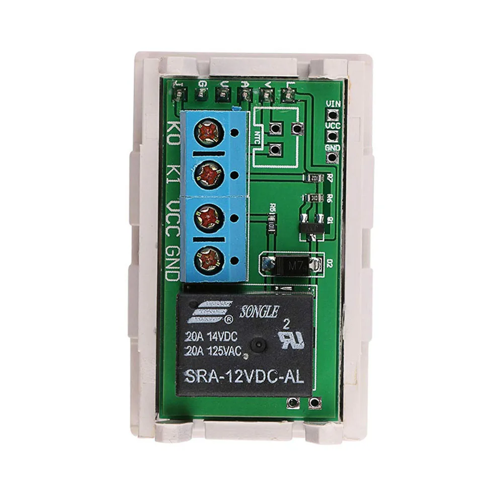 12V Timing Delay Relay Module Digital LED Dual Display 0-999 hours Cycle Time ZG 