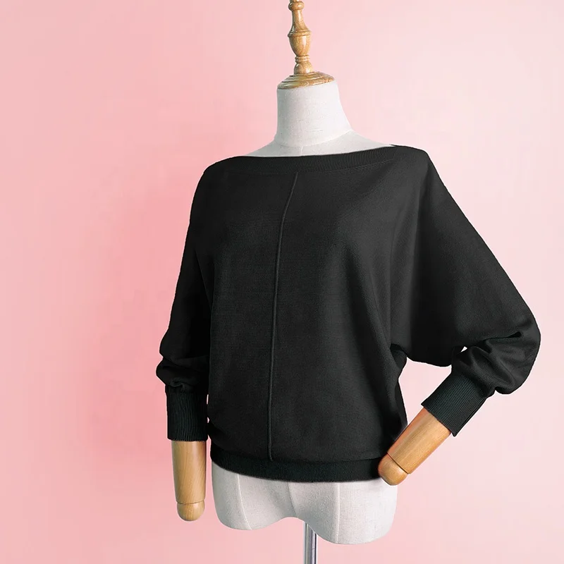 

Adult Cashmere Sweater Knitted Woman Sweater, Pink;black