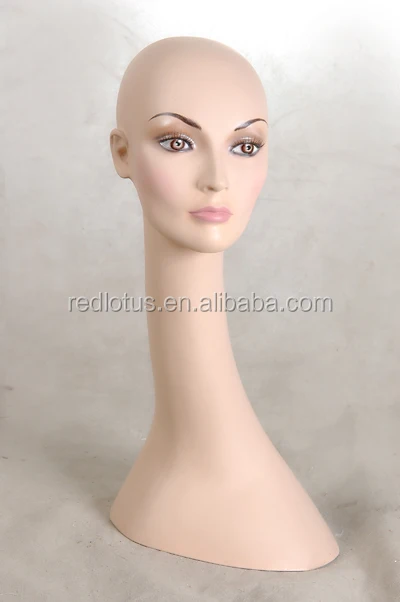 

54cm wig display mannequin head, Grey