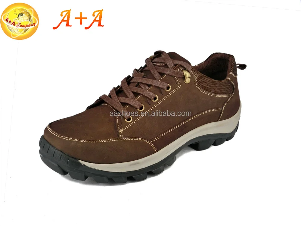 men leather hiking shoes outdoor sports shoes