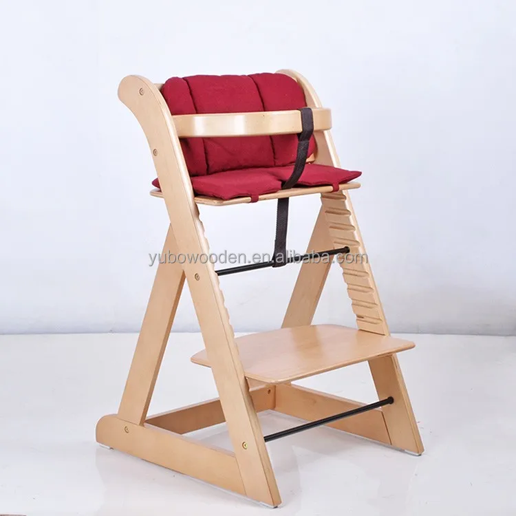 
Restaurant Baby wooden High Chair For wholesale 