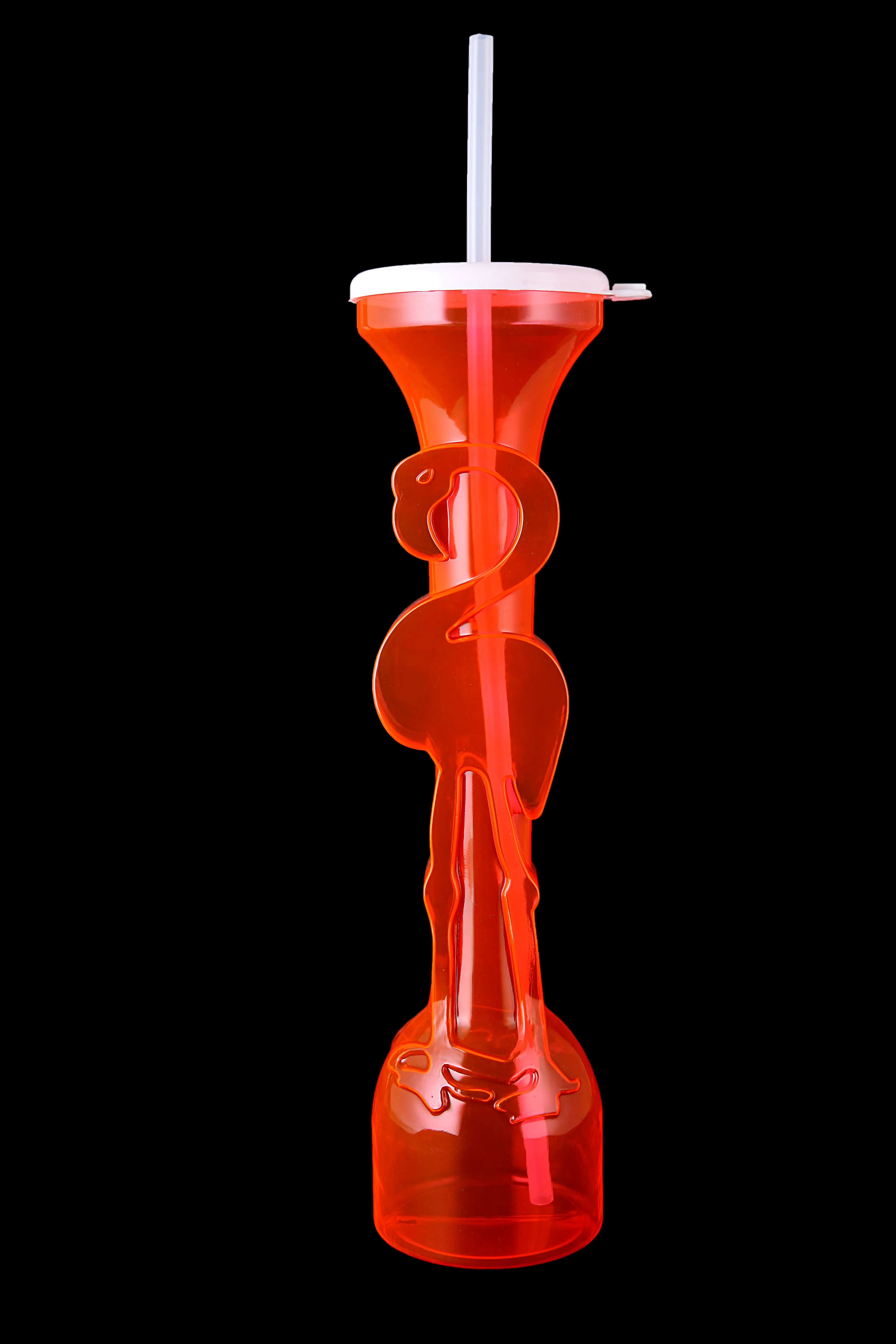 Flamingo Yard Cups With Straws For Outdoor Pool Parties Margaritas Kids