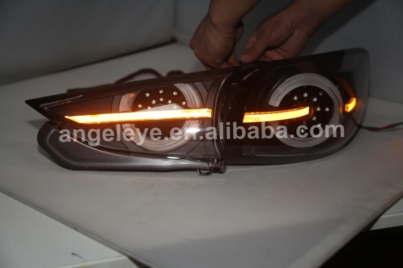 LED rear light For MAZDA 3 Axela Hatchback LED Strip Tail Lamp 2015 Clear cover TW