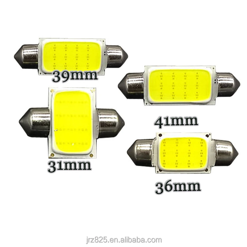 

C5W LED Festoon COB 12 Chips 12chip  LED Car interior lights lamp bulb Dome light White DC 12V