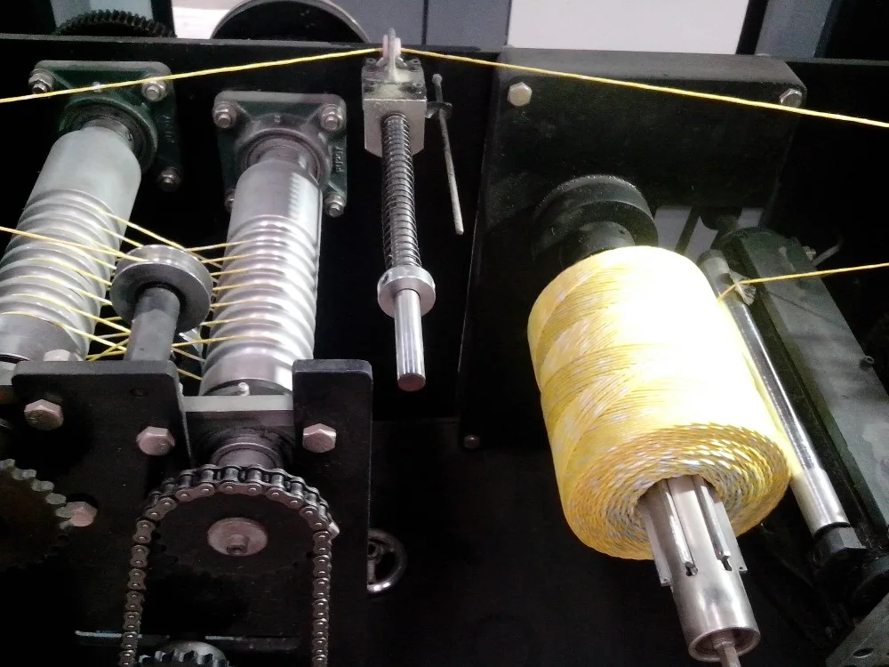 510kg 8inch 10 Inch Raffia Twine Spool Winding Machine For Cord And
