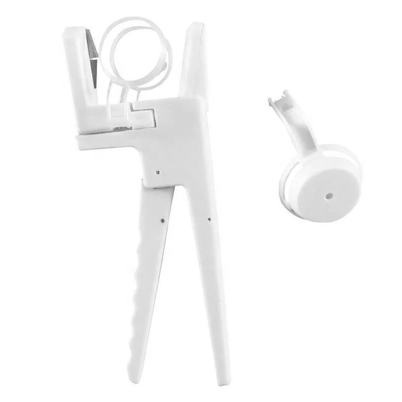 

New arrival hot TV product Plastic Handheld EZ Cracker Egg Cracker Separator Egg Cutter Slicer Kitchen Tools, White