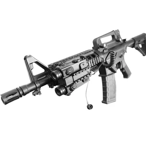 Laserspeed dual beam infrared and green laser gun sight for hunting