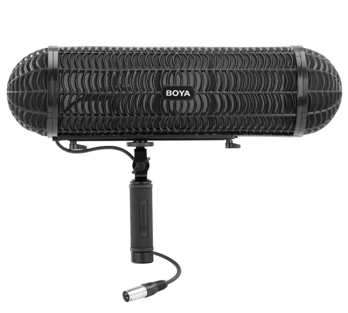 

BOYA BY-WS1000 professional Windshield and Suspension System for Shotgun Microphones compatible with BY-PB25