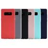 Solid Color Matte TPU Case for Samsung Galaxy Note 8 Silicone Case Phone Cover