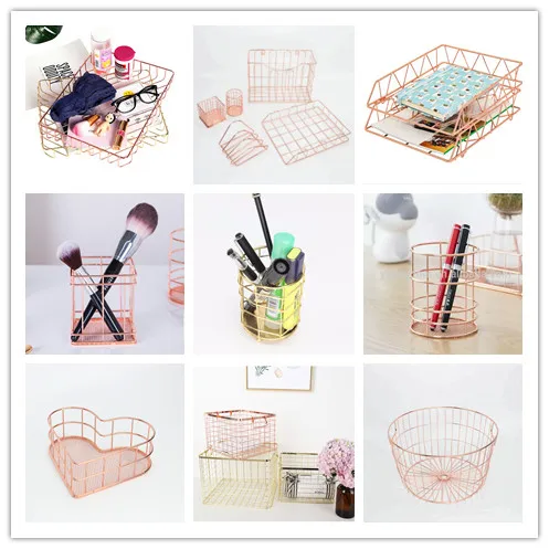 wire mesh pencil holder