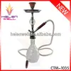 2013 New White Hookah With One Hose Transparent Bottle