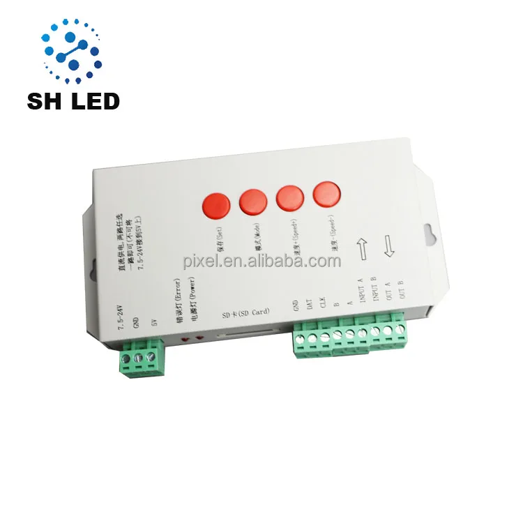 Addressable digital T-1000s led sign pixel controller