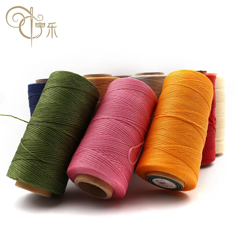 
Spot wholesale Galaces Brand 150D/16 Leather Wax thread, Hand-sewn Leather thread, 100%PolyesterSewing thread 